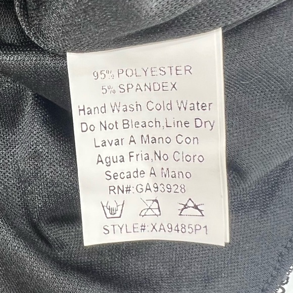 XTaren Blue Green Sequin Short Sleeve Mini Dress Size Small Women’s - Picture 5 of 5